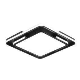 Moderne enkel flush-mount loftslampe Firkantet akryl lysarmatur
