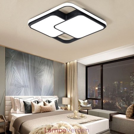 Moderne geometrisk nedsænket loftslampe Akryl dekorationslys Moderne geometrisk nedsænket loftslampe Akryl dekorationslys
