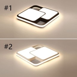 Moderne geometrisk nedsænket loftslampe Akryl dekorationslys