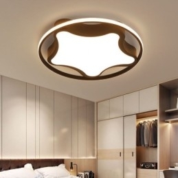 Star Flush Mount Loftslampe Moderne Enkelt Loftslampe
