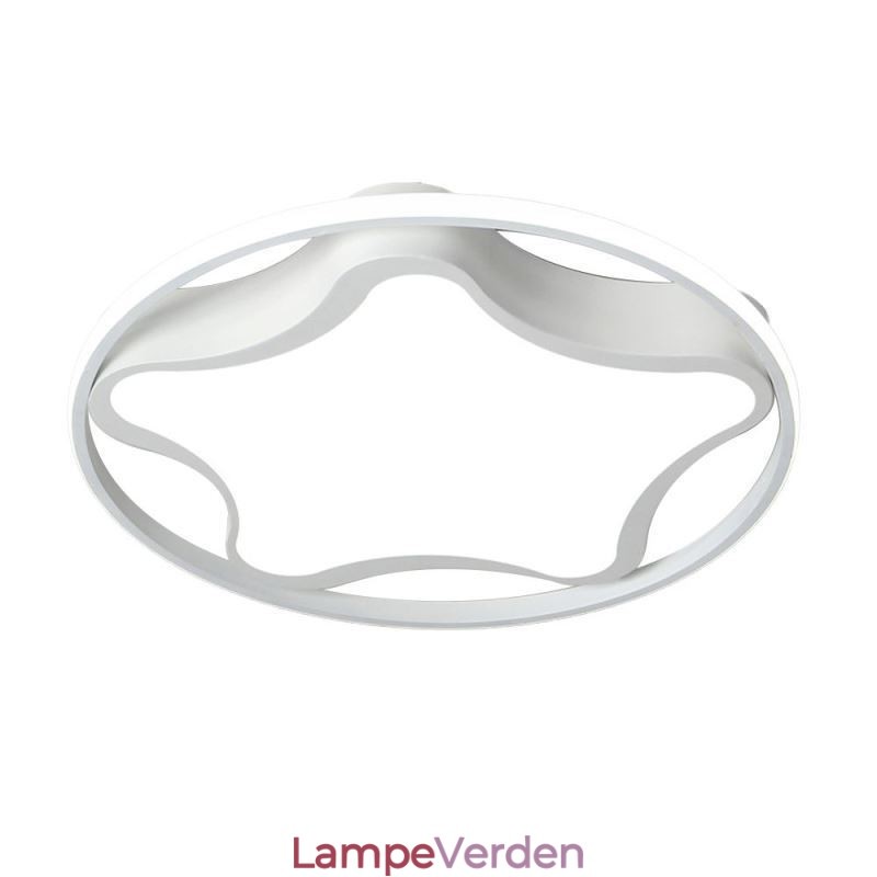 Star Flush Mount Loftslampe Moderne Enkelt Loftslampe