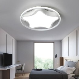 Star Flush Mount Loftslampe Moderne Enkelt Loftslampe
