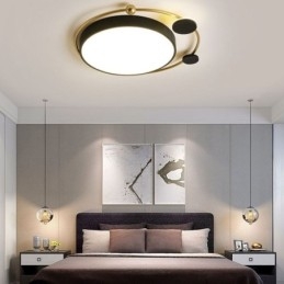 Moderne flush-mount loftslampe Circle akryl loftslampe