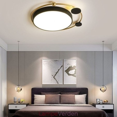 Moderne flush-mount loftslampe Circle akryl loftslampe