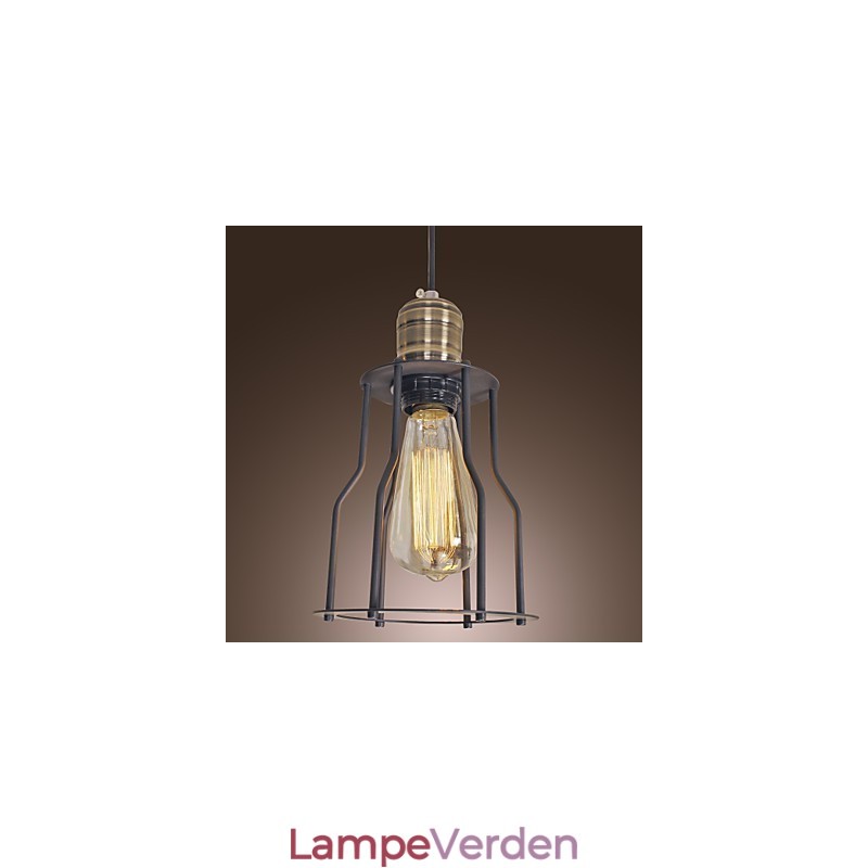 Traditionel klassisk vintage mini stil maleri lysekrone