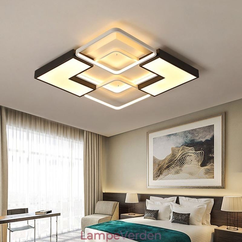 Akryl Flush Mount Loftslampe Kreativ dekorationsbelysning