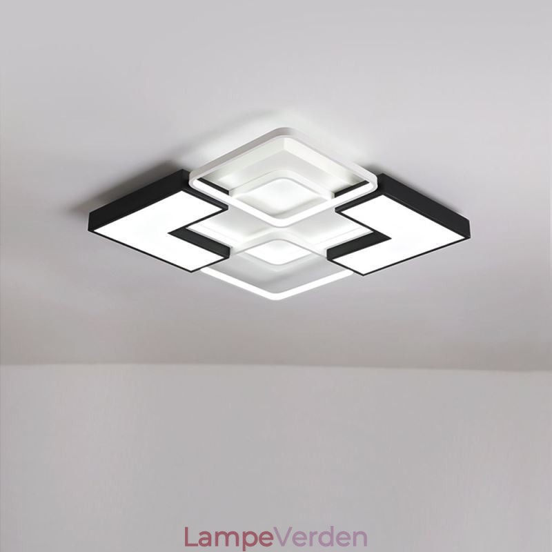 Akryl Flush Mount Loftslampe Kreativ dekorationsbelysning