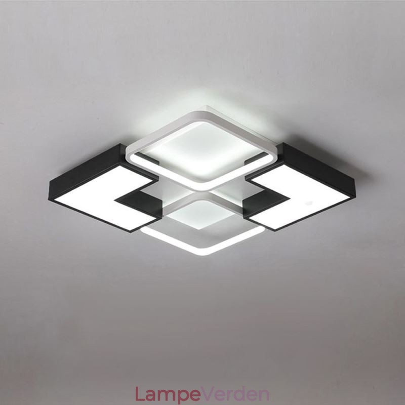 Akryl Flush Mount Loftslampe Kreativ dekorationsbelysning