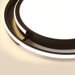 Moderne minimalistisk nedsænket loftslampe cirkulært loftsarmatur