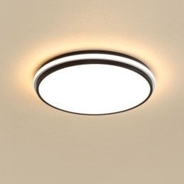 Minimalistisk cirkulær indbygningsloftslampe Moderne akrylbelysning