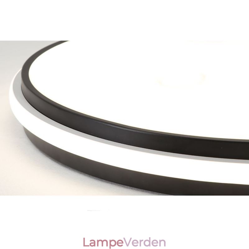 Minimalistisk cirkulær indbygningsloftslampe Moderne akrylbelysning