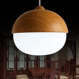 Lysekrone Mini Style Moderne Moderne Træ Bambus