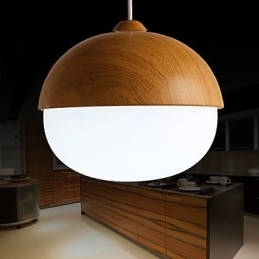 Lysekrone Mini Style Moderne Moderne Træ Bambus