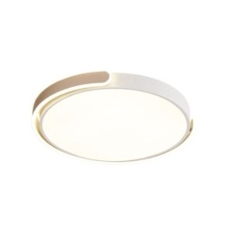 Rund akryl flush-mount loftslampe