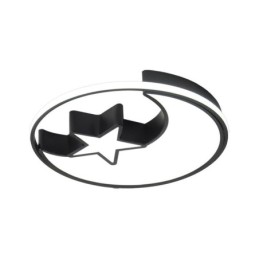 Moon & Star Flush Mount Loftslampe