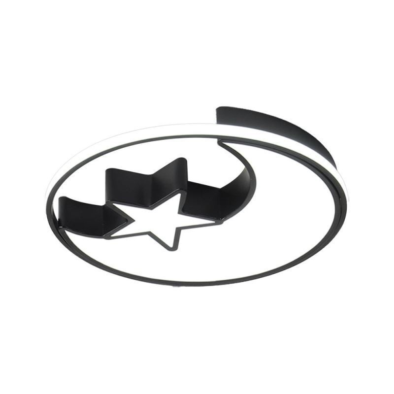 Moon & Star Flush Mount Loftslampe