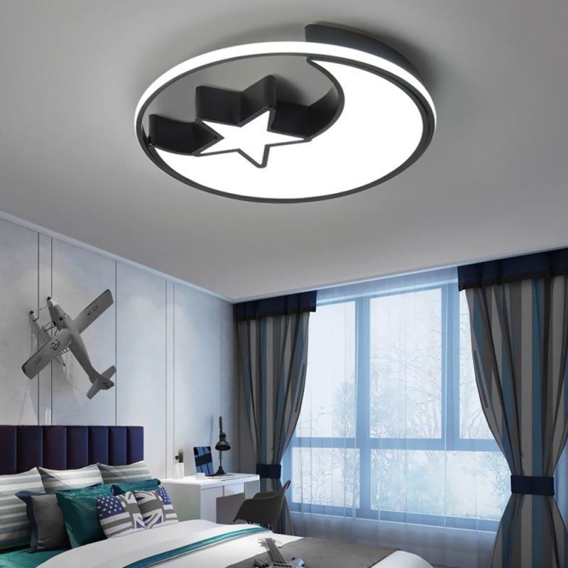 Moon & Star Flush Mount Loftslampe
