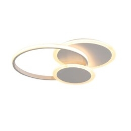 Rund Flush Mount lysarmatur Moderne akryl loftslampe