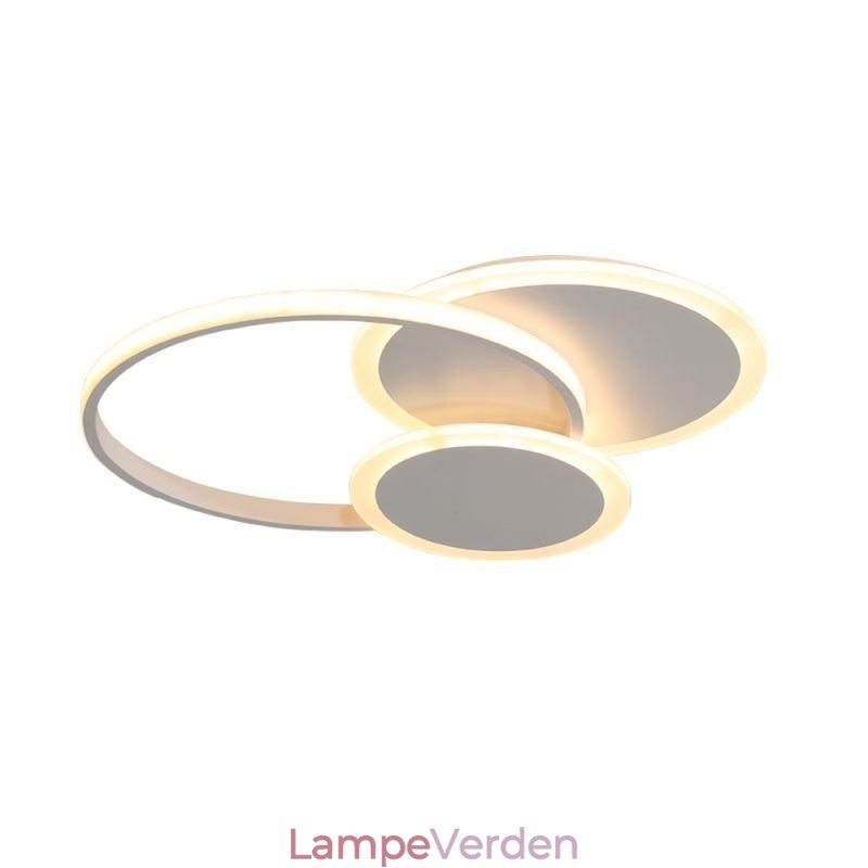 Rund Flush Mount lysarmatur Moderne akryl loftslampe