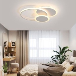 Rund Flush Mount lysarmatur Moderne akryl loftslampe