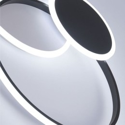 Rund Flush Mount lysarmatur Moderne akryl loftslampe