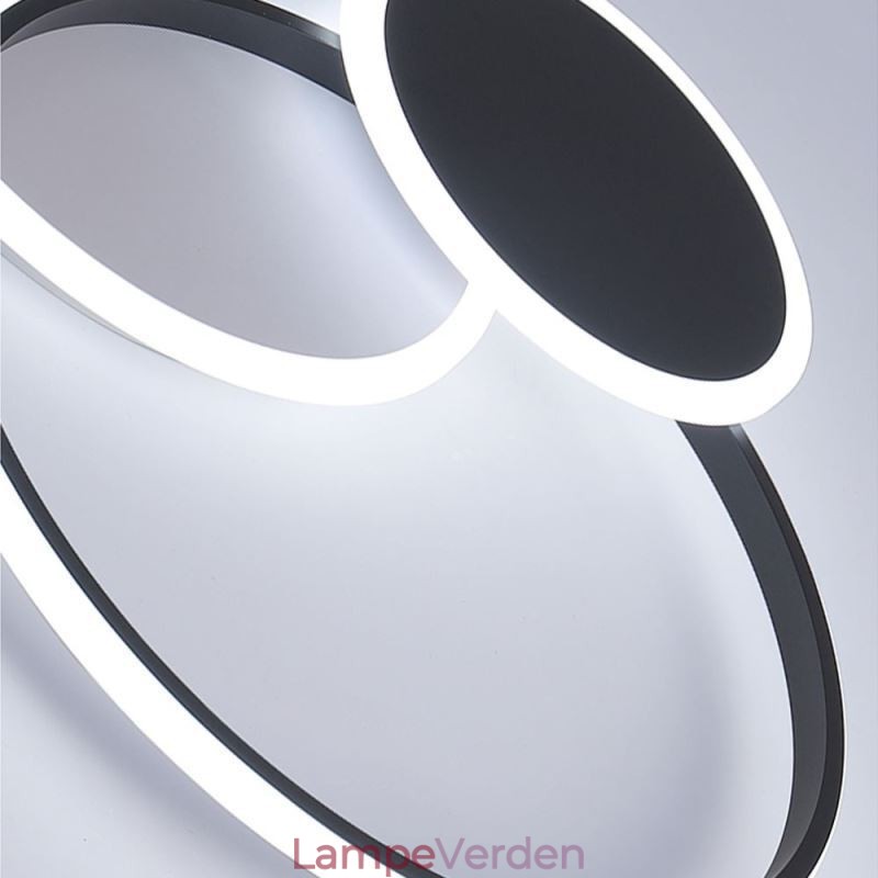 Rund Flush Mount lysarmatur Moderne akryl loftslampe