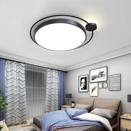 Simple Style Rund Flush Mount lysarmatur akryl loftslampe Simple Style Rund Flush Mount lysarmatur akryl loftslampe