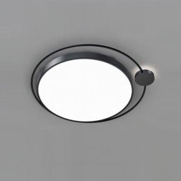 Simple Style Rund Flush Mount lysarmatur akryl loftslampe