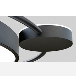 Simple Style Rund Flush Mount lysarmatur akryl loftslampe