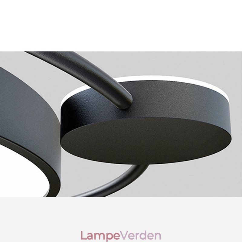 Simple Style Rund Flush Mount lysarmatur akryl loftslampe