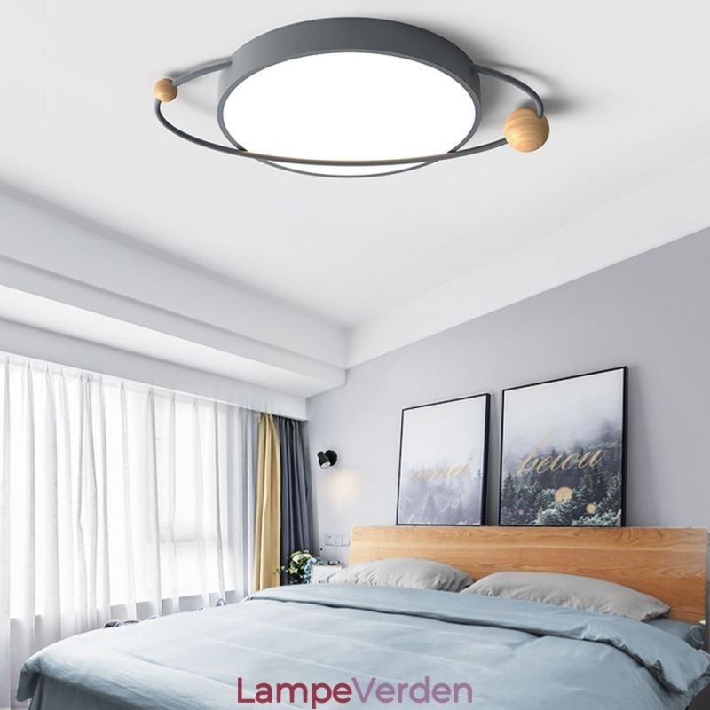 Moderne rundt loftslys Planet Flush Mount lysarmatur