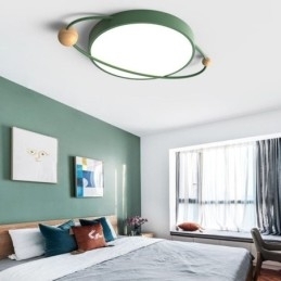 Moderne rundt loftslys Planet Flush Mount lysarmatur