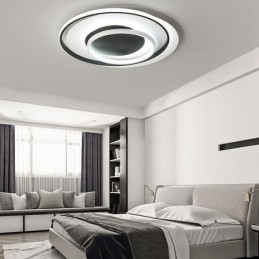 Uregelmæssig rund loftslampe til indbygning