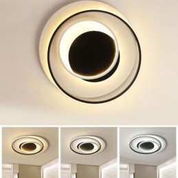 Uregelmæssig rund loftslampe til indbygning