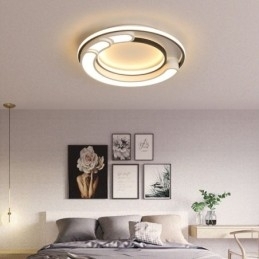 Cirkulær indbygningslampe akryl loftslampe