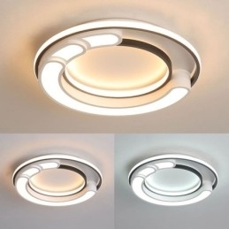 Cirkulær indbygningslampe akryl loftslampe