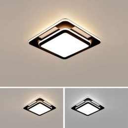 Moderne Minimalistisk Flush Mount Lighting Firkantet loftslys