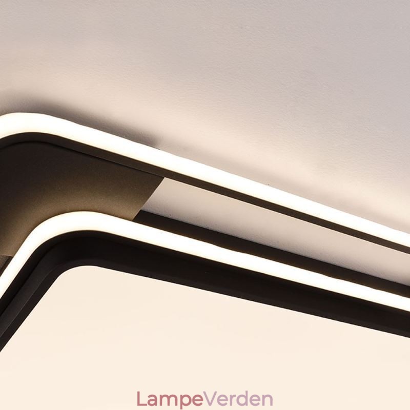 Moderne Minimalistisk Flush Mount Lighting Firkantet loftslys