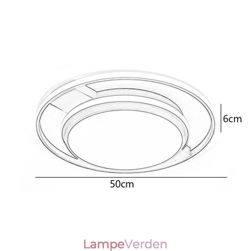 Moderne Minimalistisk Flush Mount Light Armature Rund Loftslampe