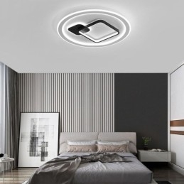 Moderne minimalistisk loftslampe Rund og Firkantet Flush Mount lysarmatur