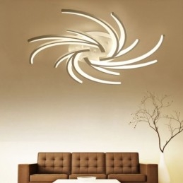 Uregelmæssigt lineært indbygningsloftslys Moderne belysning