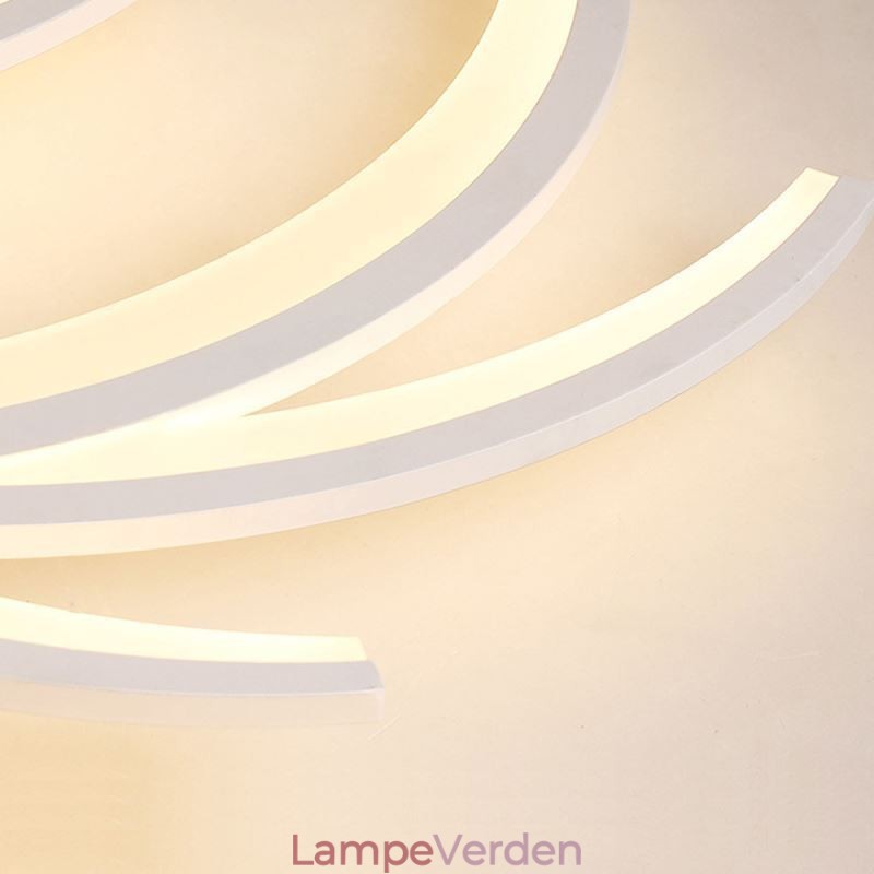 Uregelmæssigt lineært indbygningsloftslys Moderne belysning