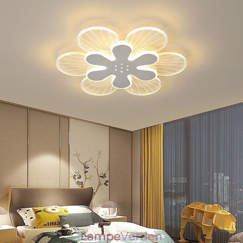 Moderne Flush Mount Pretty Flower dekorativt loftslys