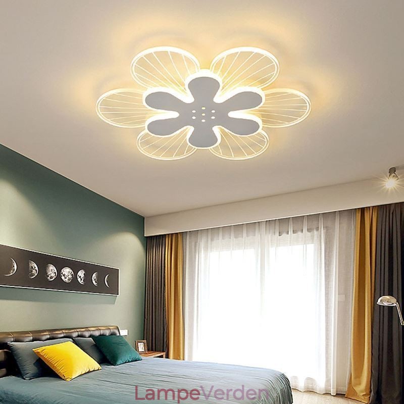 Moderne Flush Mount Pretty Flower dekorativt loftslys