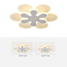 Moderne Flush Mount Pretty Flower dekorativt loftslys