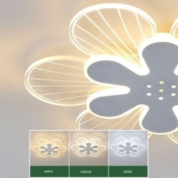 Moderne Flush Mount Pretty Flower dekorativt loftslys