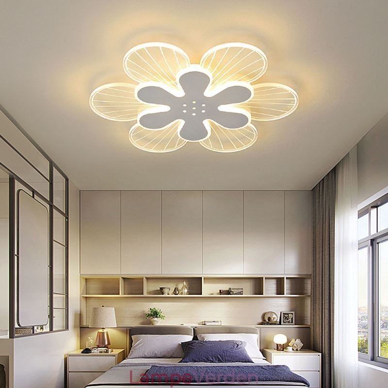 Moderne Flush Mount Pretty Flower dekorativt loftslys