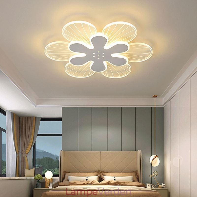Moderne Flush Mount Pretty Flower dekorativt loftslys
