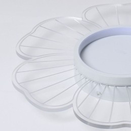 Minimalistisk kronbladsindsænket loftslys Kreativ dekorationsbelysning