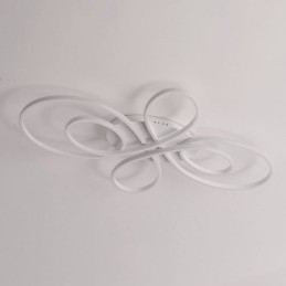 Moderne Flush Mount Loftslampe Blomsterdesign Dekorativ belysning